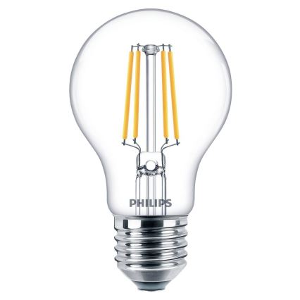 SET 3x Bombilla LED VINTAGE Philips E27/4,3W/230V 2700K