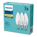 Set 3x Bombillas LED Philips E14/5,5W/230V 2700K