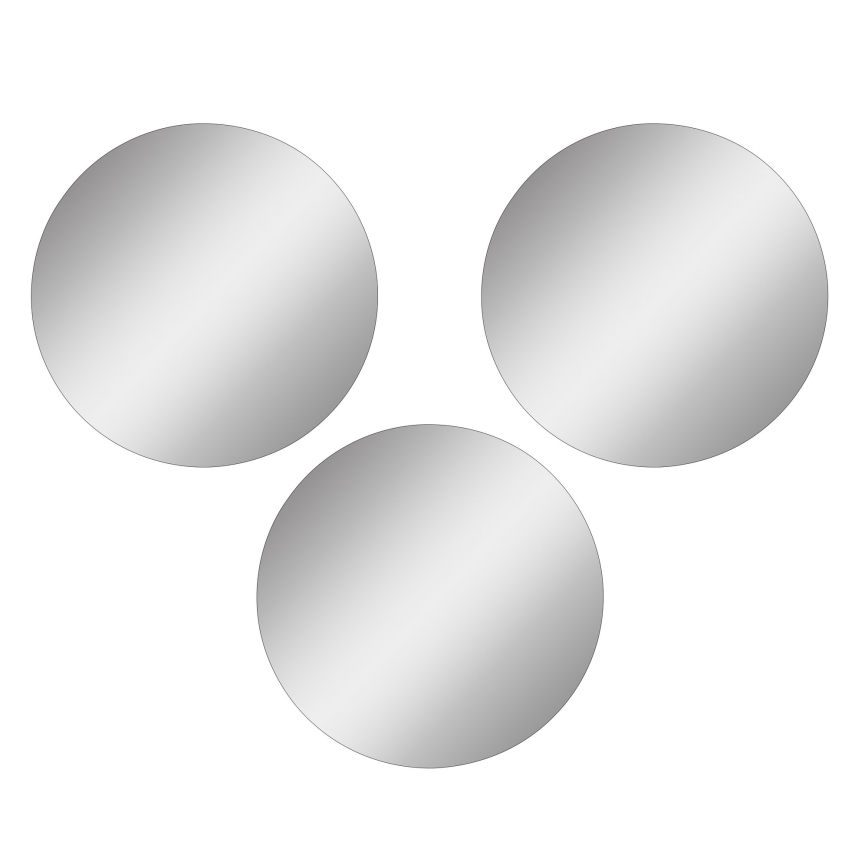 SET 3x Espejo de pared ROUND diá. 40 cm