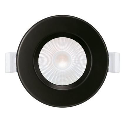 SET 3x Lámpara empotrable de baño LED LED/5,5W/230V 2700K IP65 negro