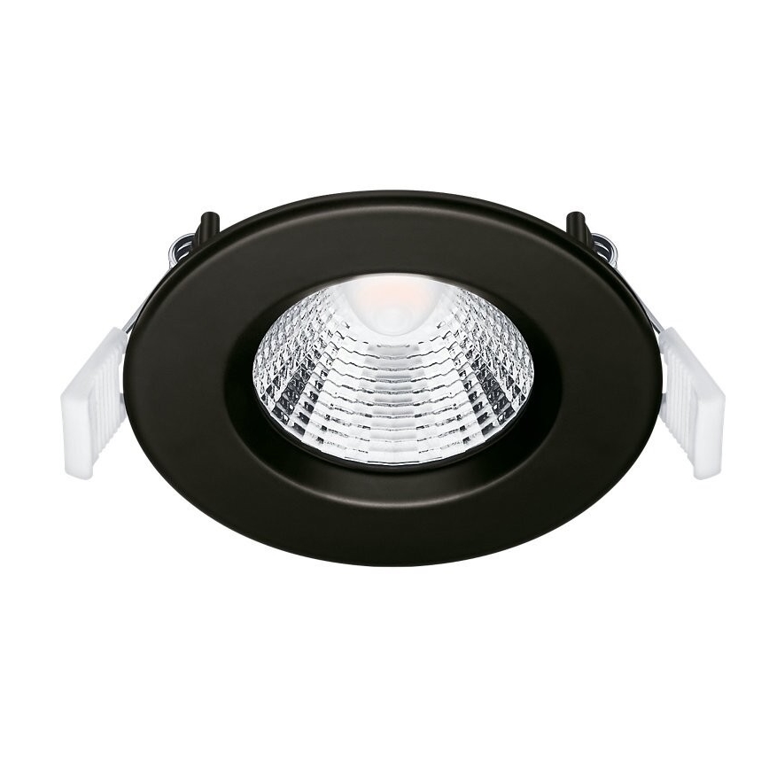 SET 3x Lámpara empotrable de baño LED LED/5,5W/230V 2700K IP65 negro