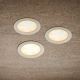 SET 3x Lámpara empotrada LED para baños MIRO LED/4W/230V IP44