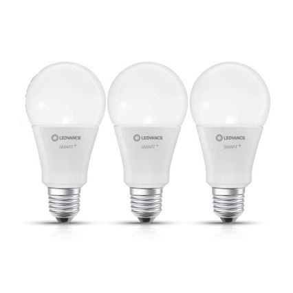 SET 3x LED Bombilla regulable SMART+ E27/14W/230V 2700K-6500K Wi-Fi - Ledvance