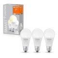 SET 3x LED Bombilla regulable SMART+ E27/9,5W/230V 2700K Wi-Fi - Ledvance