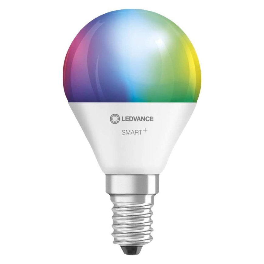 SET 3x LED RGBW Bombilla regulable SMART+ E14/5W/230V 2700K-6500K Wi-Fi - Ledvance