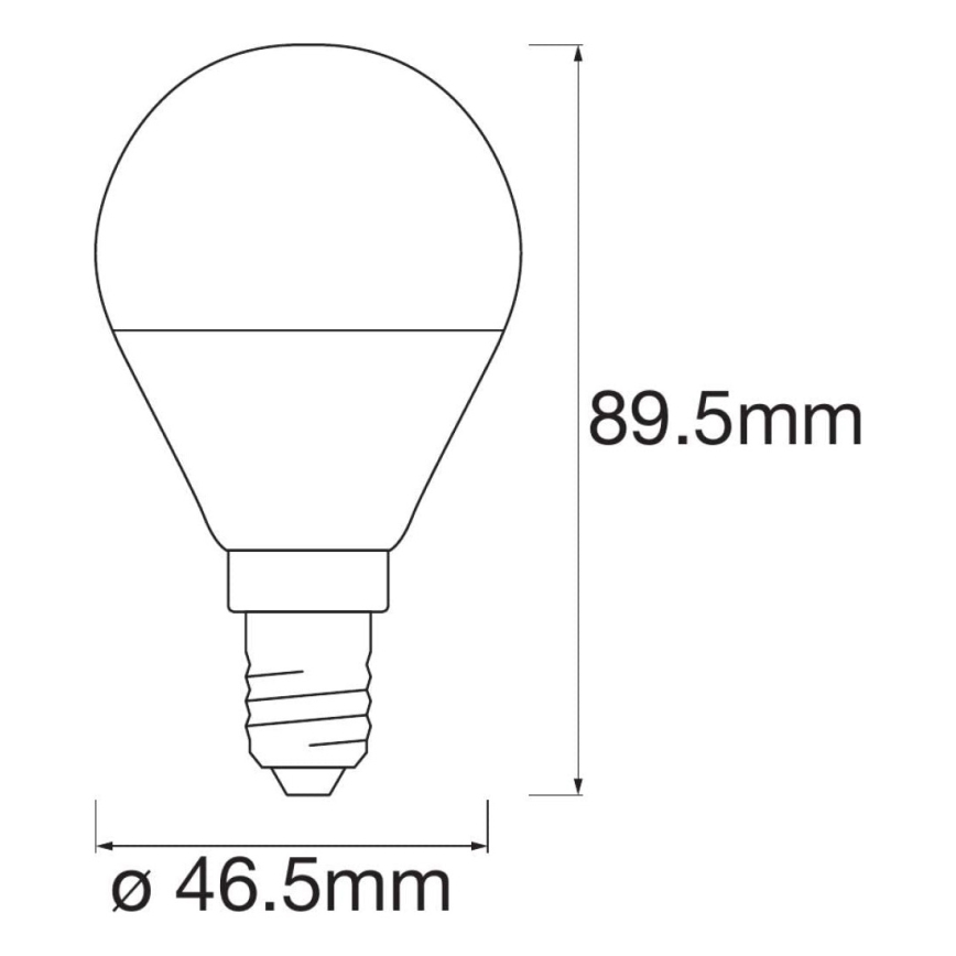 SET 3x LED RGBW Bombilla regulable SMART+ E14/5W/230V 2700K-6500K Wi-Fi - Ledvance