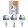 SET 3x LED RGBW Bombilla regulable SMART+ E14/5W/230V 2700K-6500K Wi-Fi - Ledvance
