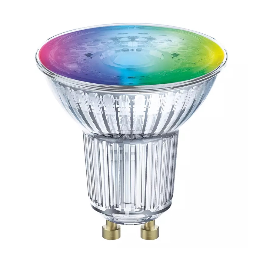 SET 3x LED RGBW Bombilla regulable SMART+ GU10/4,9W/230V 2700K-6500K Wi-Fi Wi-Fi - Ledvance