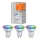 SET 3x LED RGBW Bombilla regulable SMART+ GU10/4,9W/230V 2700K-6500K Wi-Fi Wi-Fi - Ledvance