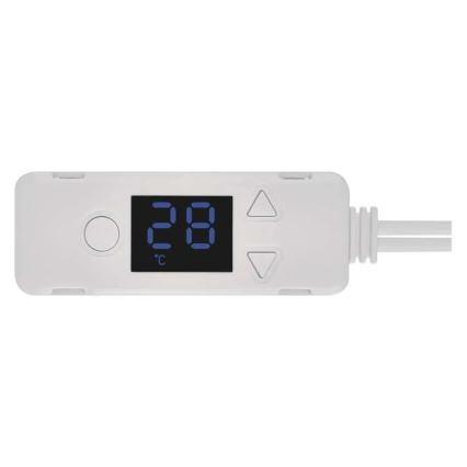SET 3x Ventilador de radiador 5/230V blanco