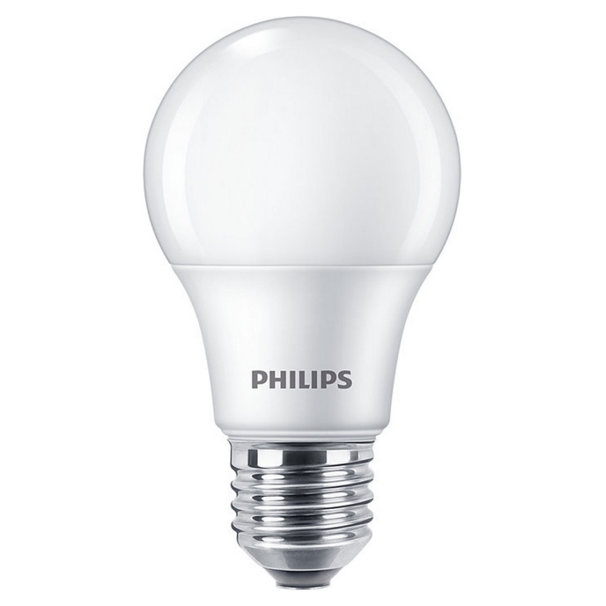 SET 3xLED Bombilla Philips A60 E27/8W/230V 4000K