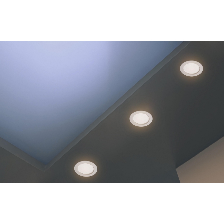 SET 3xLED Lámpara empotrable de baño MIRO LED/6W/230V IP44
