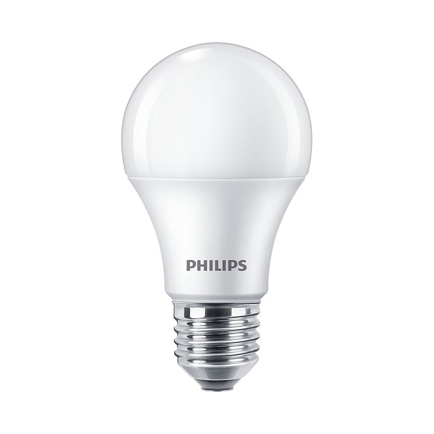 SET 4x LED Bombilla Philips A60 E27/10,5W/230V 2700K