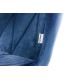 SET 4x Silla de comedor TRIGO 74x48 cm azul oscuro/haya
