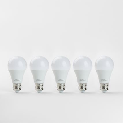 SET 5x Bombilla LED A60 E27/9W/230V 2700K - Paulmann 28780