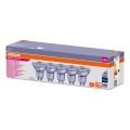 SET 5x Bombilla LED regulable PAR16 GU10/4,5W/230V 4000K 36° - Osram