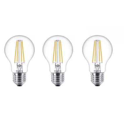 SET 6x Bombilla LED VINTAGE Philips E27/4W/230V 2700K