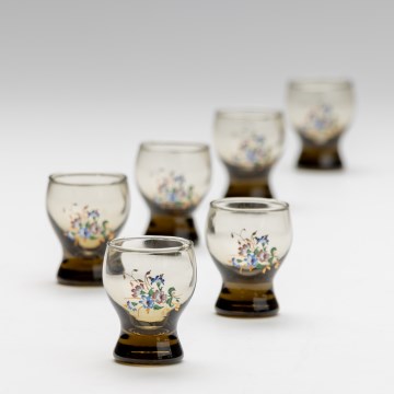 Set 6x Vaso de chupito ahumado ramo n° 2