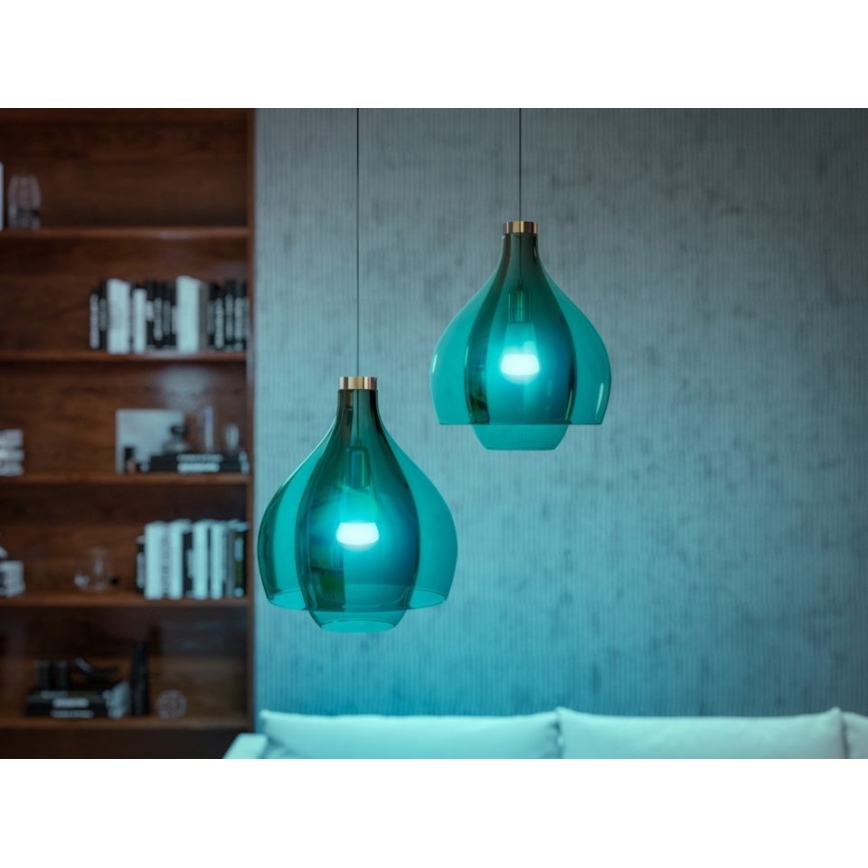 Set básico Philips Hue WHITE AND COLOR AMBIANCE 2xE27/9W/230V 2000-6500K + dispositivo de conexión