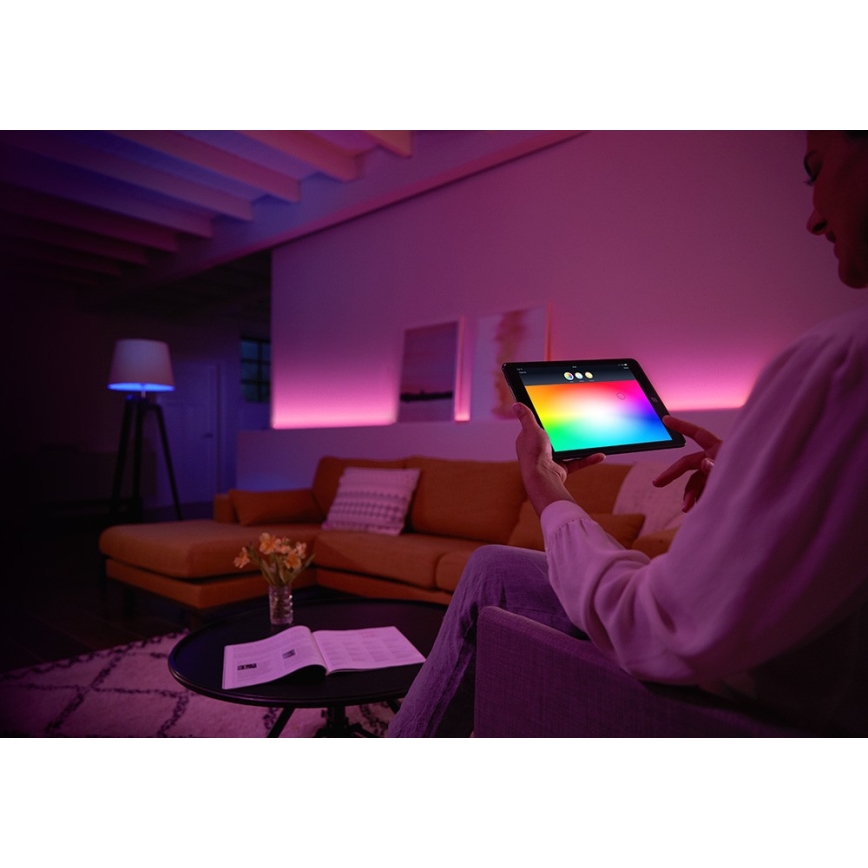 Set básico Philips Hue WHITE AND COLOR AMBIANCE 3xGU10/6,5W/230V 2000-6500K