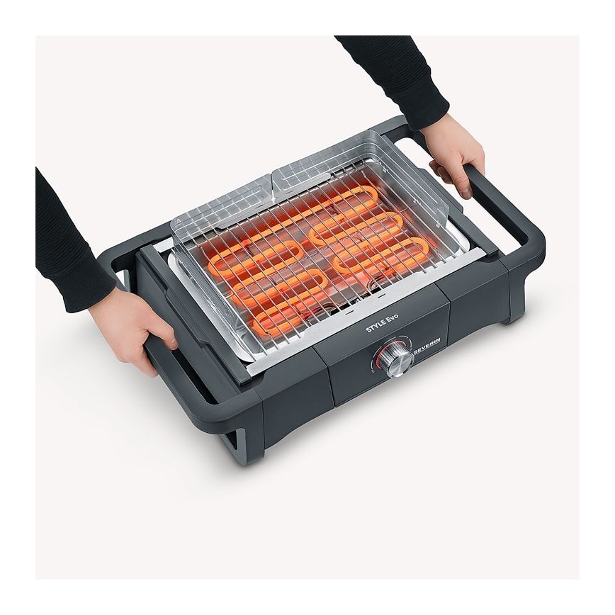 Severin PG 8123  - Parrilla eléctrica de mesa 2300W/230V