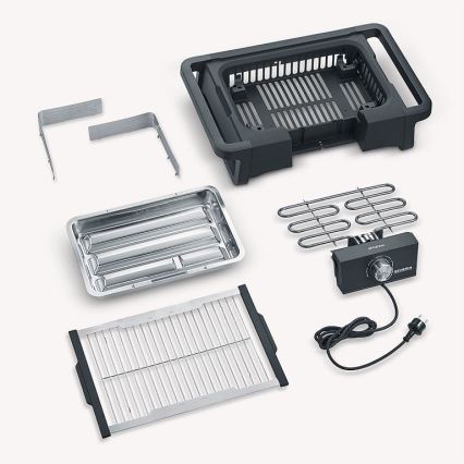 Severin PG 8123  - Parrilla eléctrica de mesa 2300W/230V