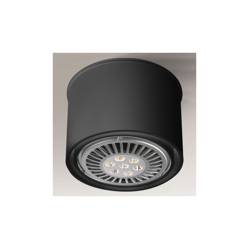 Shilo - Foco 1xGU10/15W/230V negro