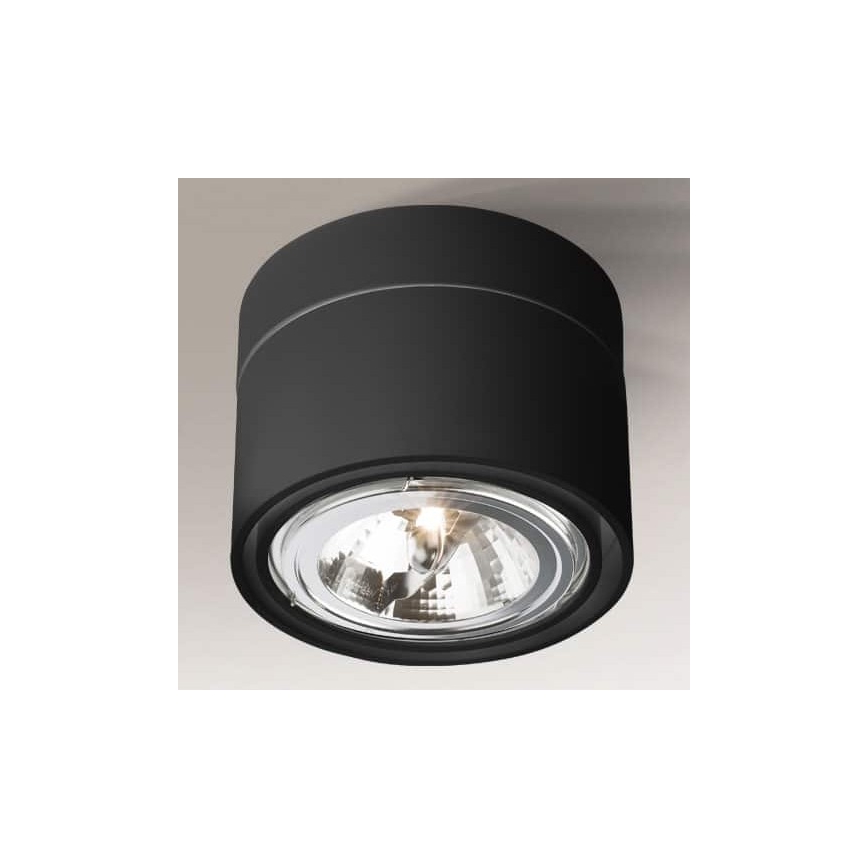 Shilo - Foco 1xGU10/15W/230V negro