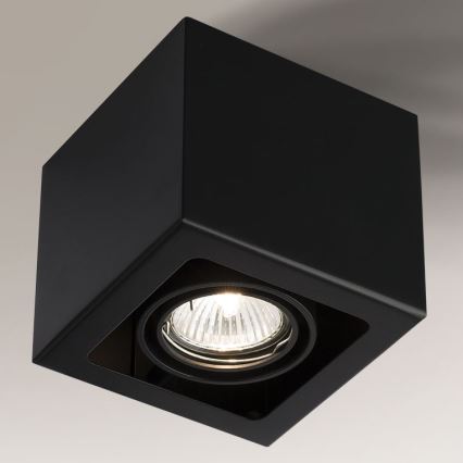 Shilo - Foco 1xGU10/15W/230V negro