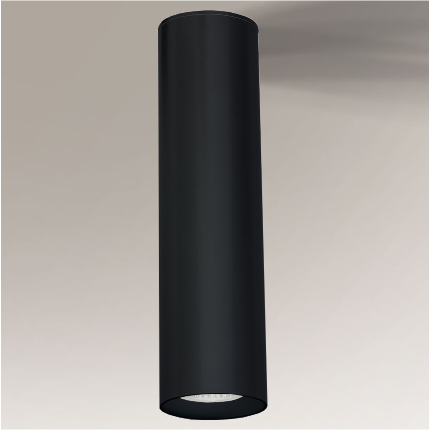 Shilo - Plafón 1xGU10/15W/230V negro