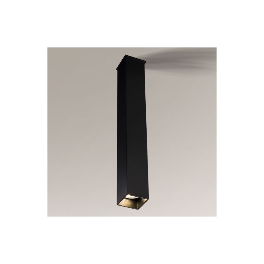 Shilo - Plafón 1xGU10/15W/230V negro