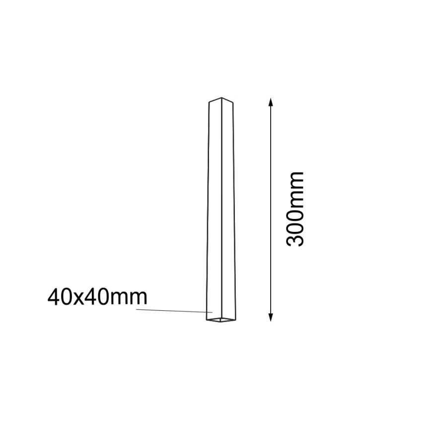 Shilo - Plafón 1xGU10/15W/230V negro