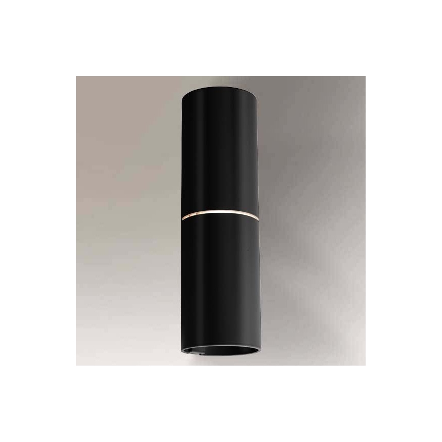 Shilo - Plafón 1xG9/10W/230V negro