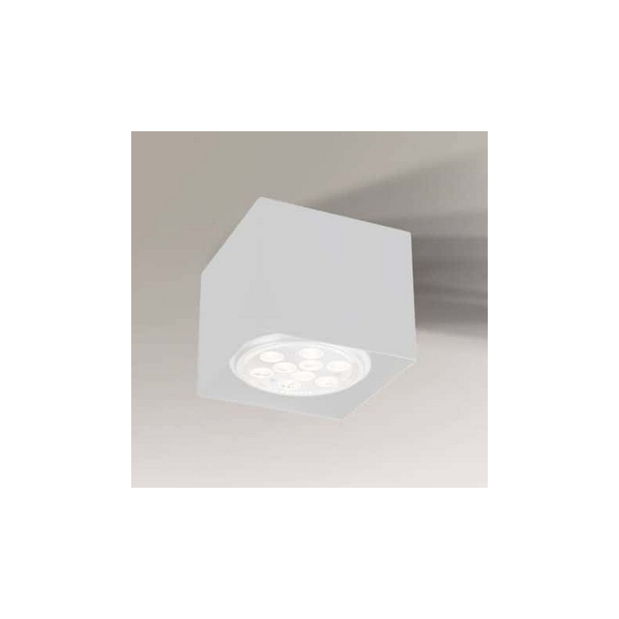 Shilo - Foco 1xGU10/15W/230V blanco