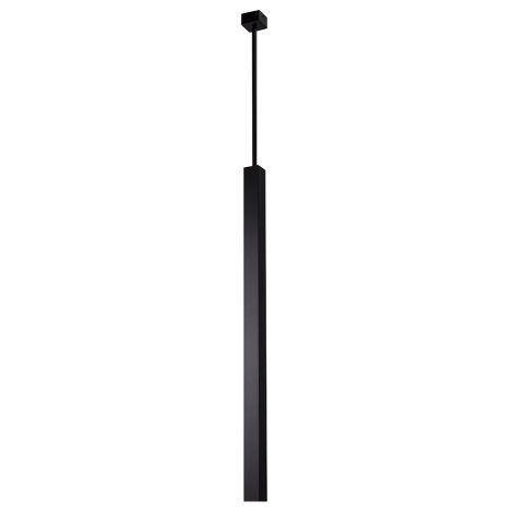 Shilo - Lámpara colgante 1xGU10/15W/230V negro