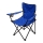 Silla de camping plegable azul