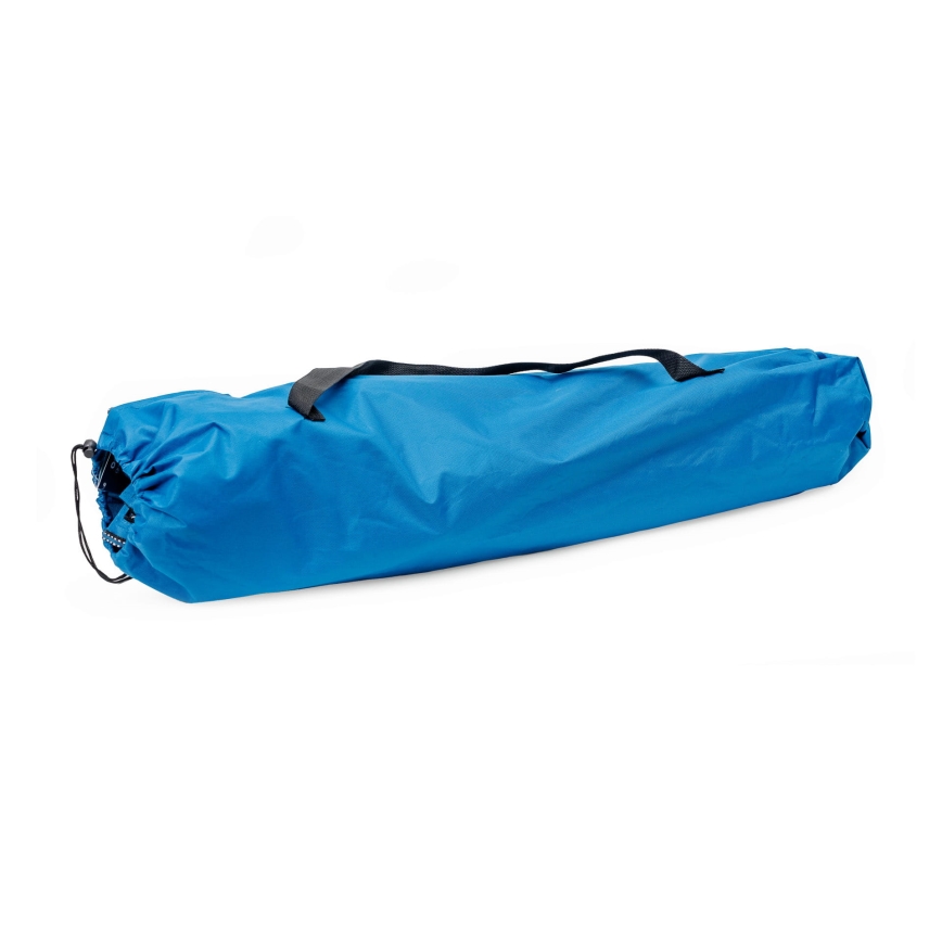 Silla de camping plegable azul