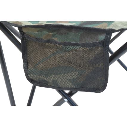 Silla de camping plegable camuflada