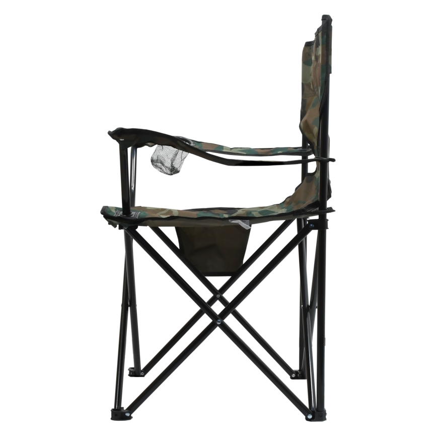 Silla de camping plegable camuflada