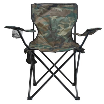 Silla de camping plegable camuflada