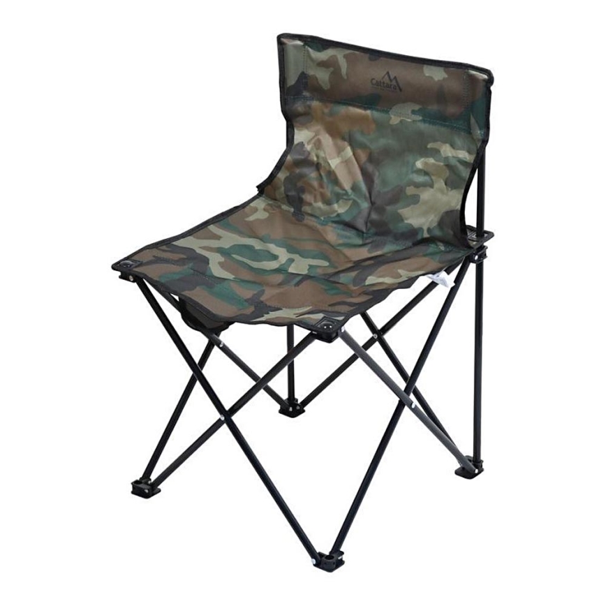 Silla de camping plegable camuflaje