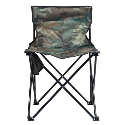 Silla de camping plegable camuflaje