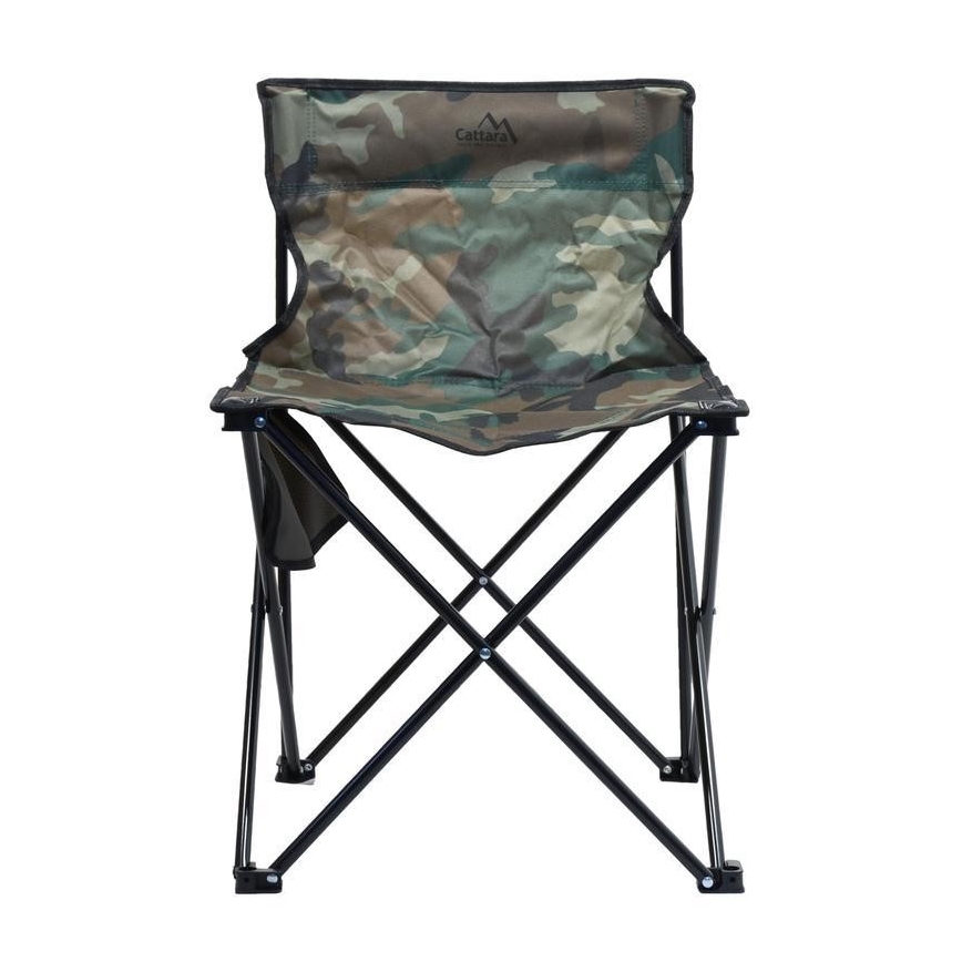 Silla de camping plegable camuflaje