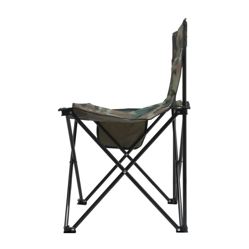 Silla de camping plegable camuflaje