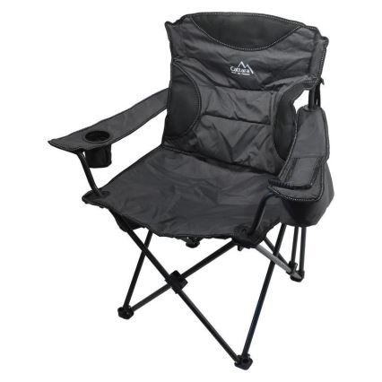 Silla de camping plegable gris