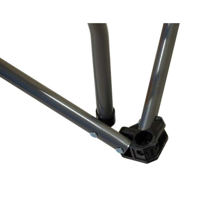Silla de camping plegable gris