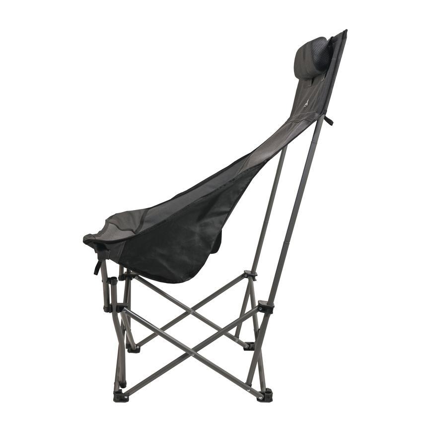 Silla de camping plegable gris