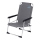 Silla de camping plegable gris