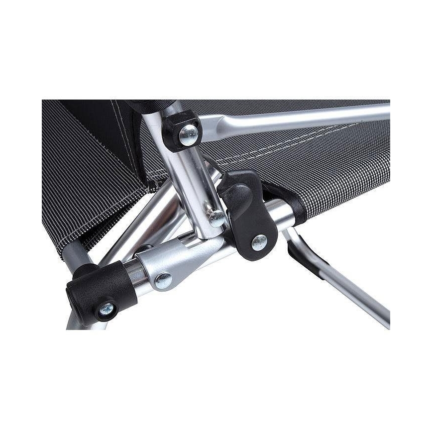 Silla de camping plegable gris