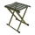 Silla de camping plegable verde